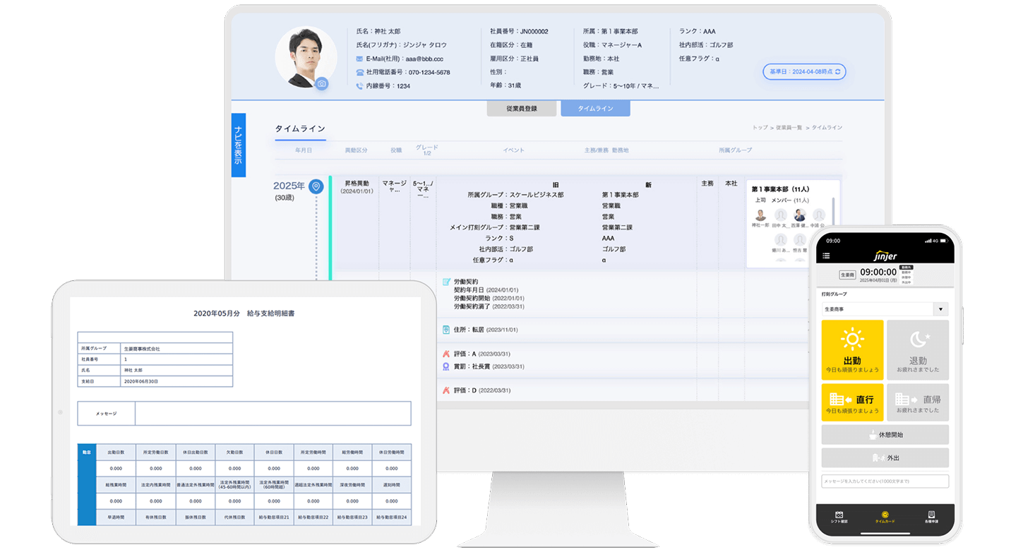 人事の定型業務　Core HR